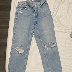 Pacsun high waisted, ankle cut jeans size 26